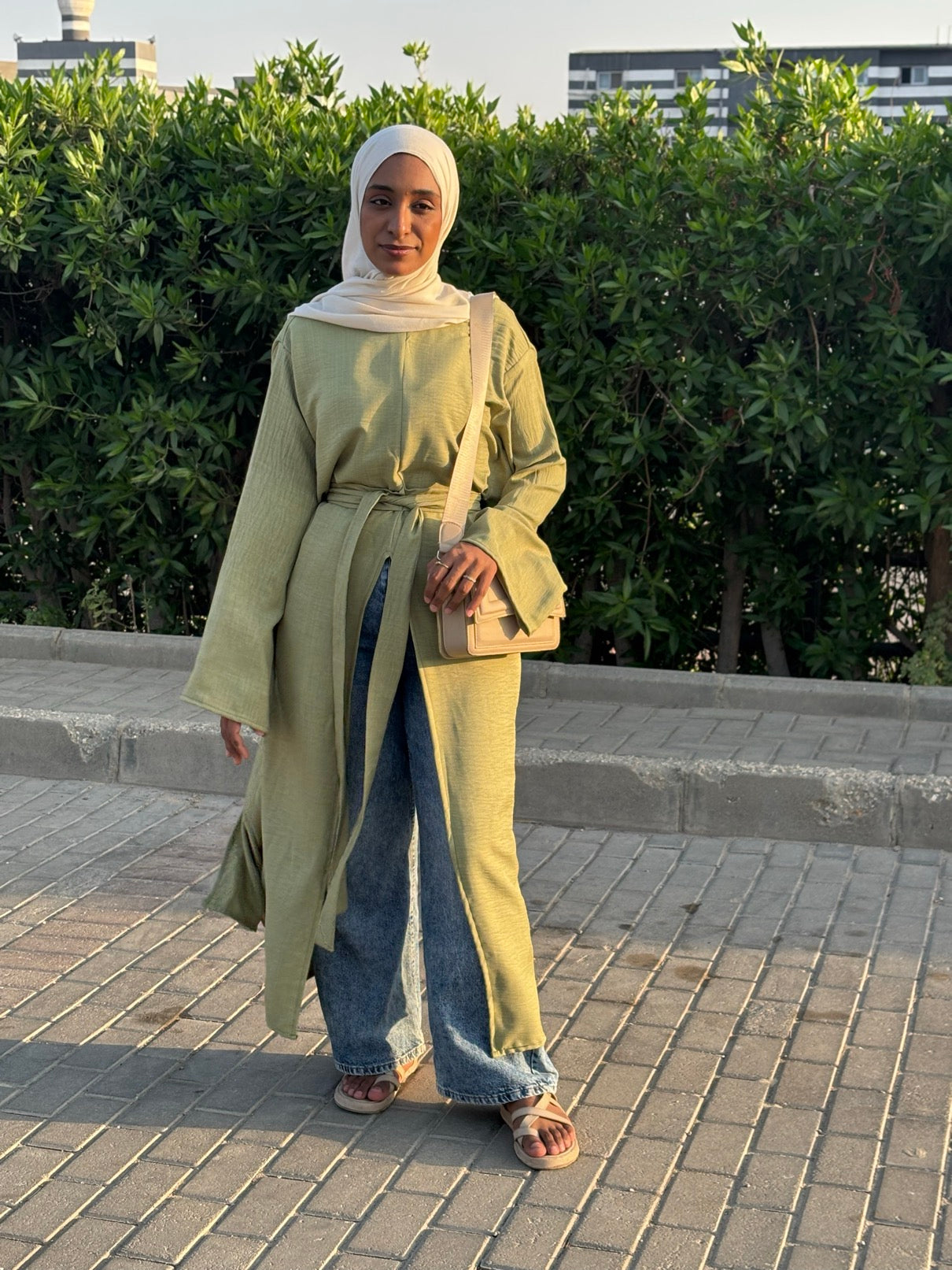 Aira French Linen Blouse