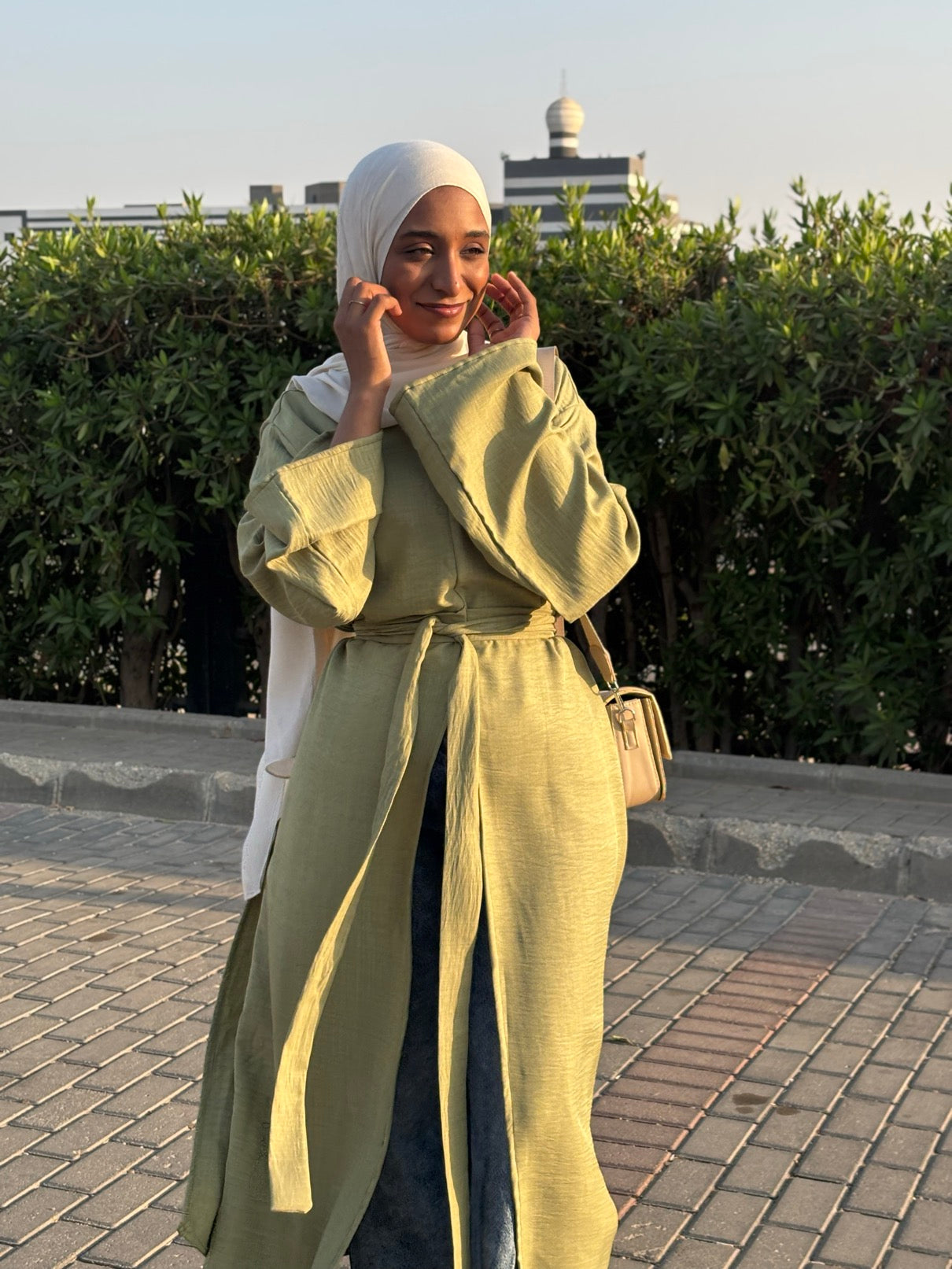 Aira French Linen Blouse