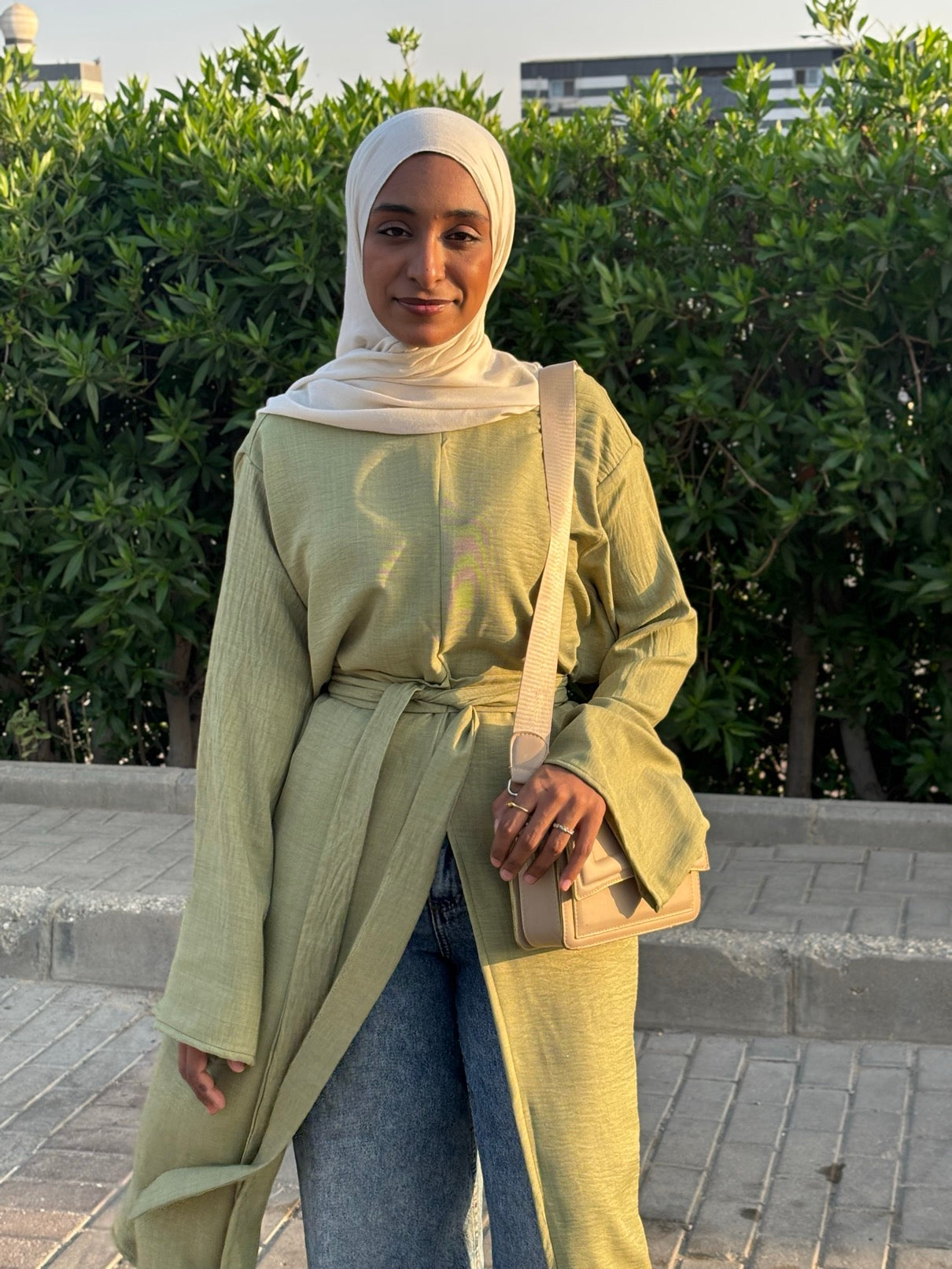 Aira French Linen Blouse